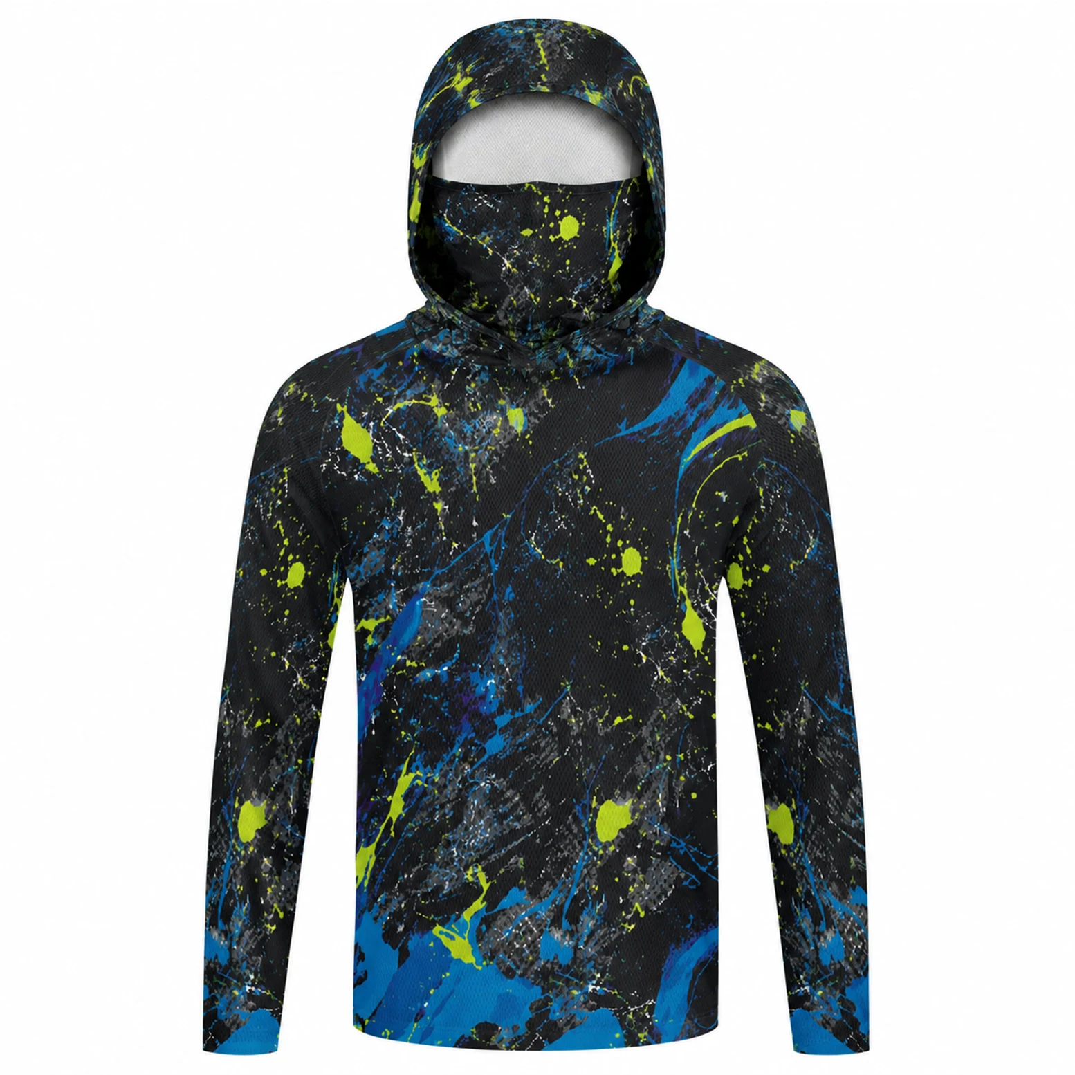 Fishing Shirt Uv Protection - Chemise de pêche à capuche pour