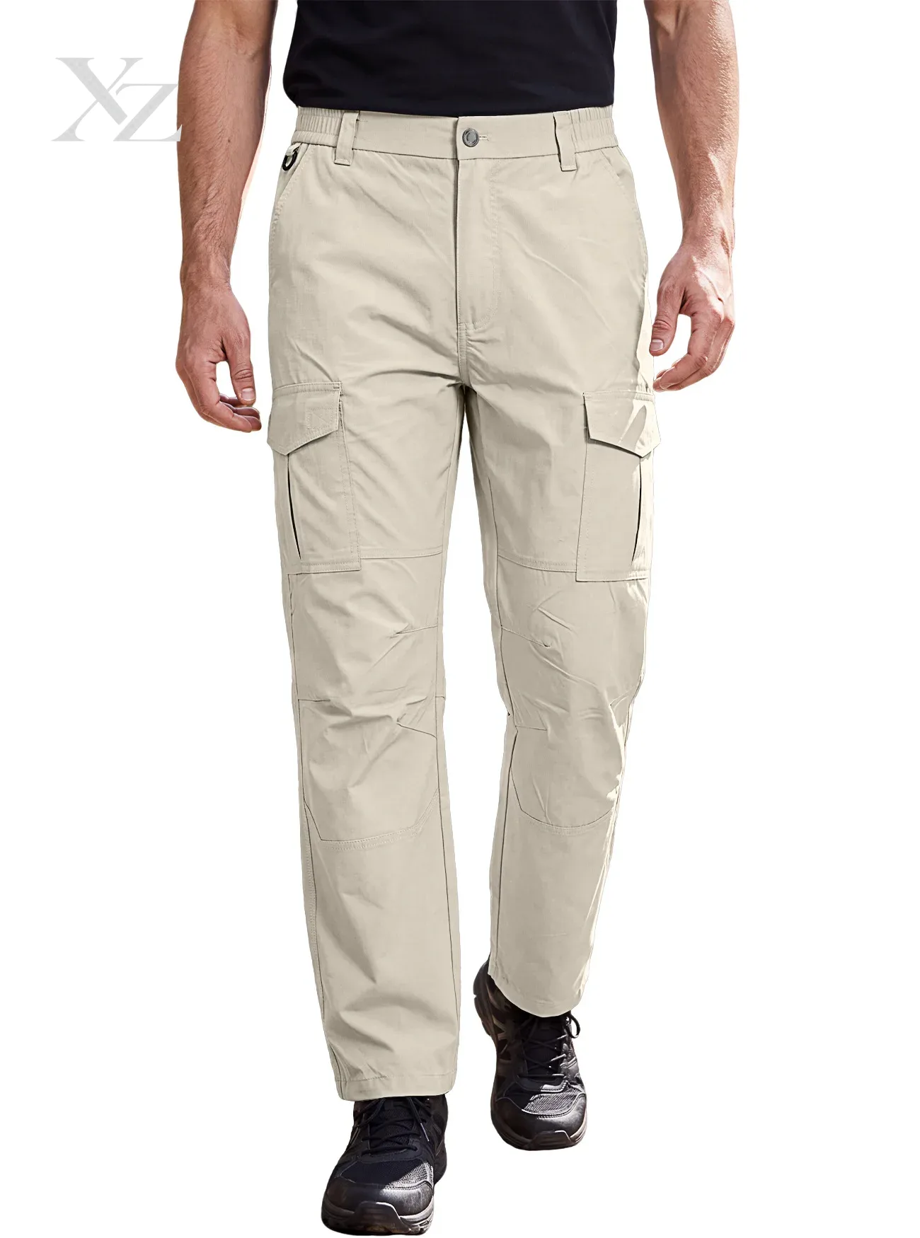Fishing Pants Waterproof - Pantalon cargo multi-poches imperméable pour homme,