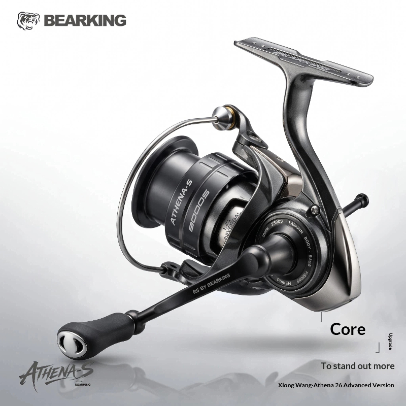 Kastking Reel Zephyr - Moulinet spinning avancé BEARKING ATHENA-S, 9+1