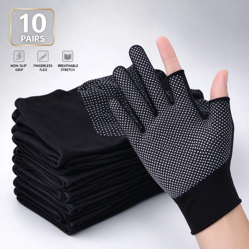 1-10 paires de gants en nylon  - Fishing Gloves avis et prix