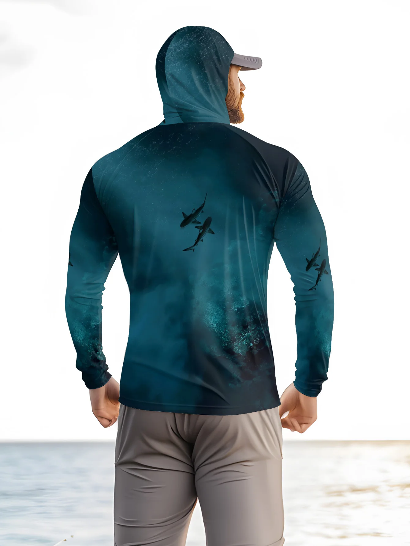 Sweat à capuche de pêche pour  - Fishing Mask Sun Protection avis et prix