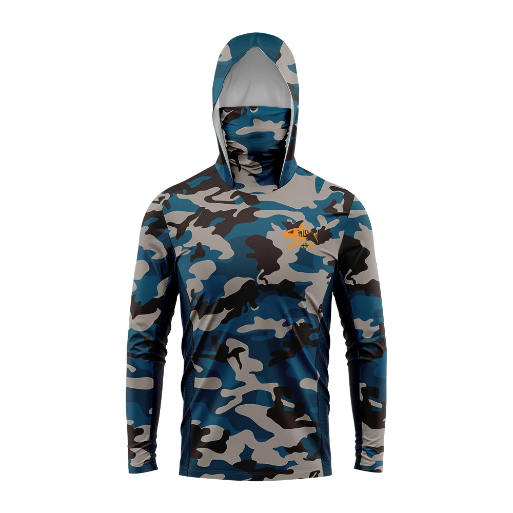 Sweat à capuche de pêche camou - Fishing Mask Sun Protection avis et prix
