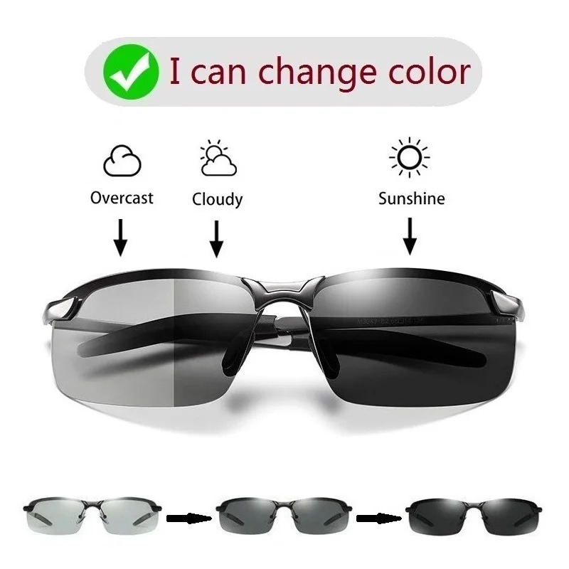 Lunettes de soleil photochromi - Fishing Sunglasses Polarized avis et prix