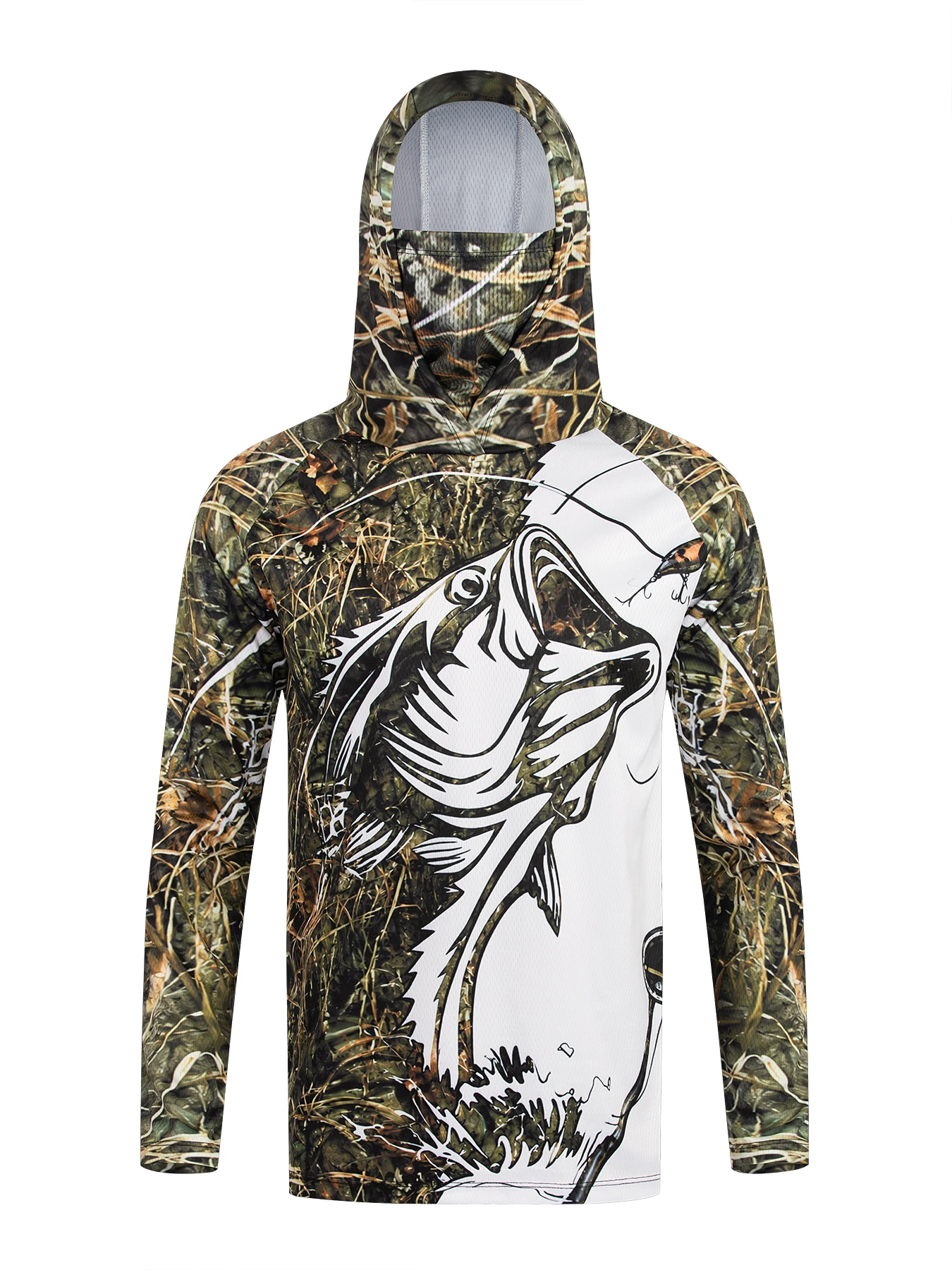 Chemise de pêche à capuche pou - Fishing Shirt Uv Protection avis et prix