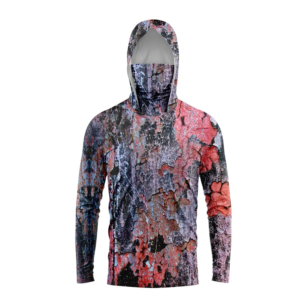 Chemise de pêche 3D à capuche, - Fishing Shirt Uv Protection avis et prix