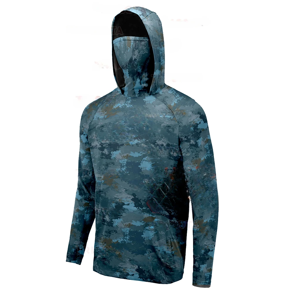 Chemises de pêche à capuche po - Fishing Shirt Uv Protection avis et prix